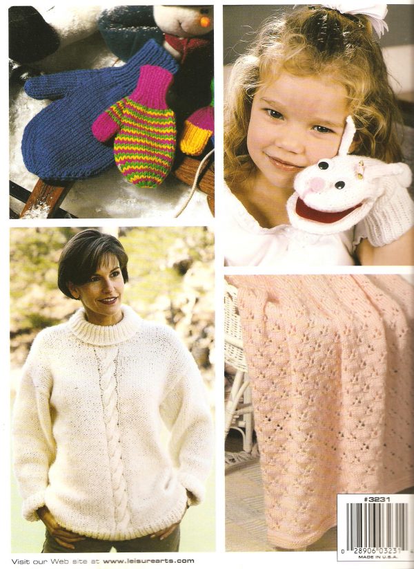 10, 20, 30 Minutes To Learn To Knit-Knitting Pattern