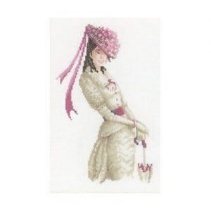 Miss Sunshine (Lady) Cross Stitch Kit - Riolis - 14 Count - 8.25