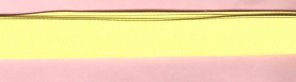 1.5 M x 15mm (58.5 x 0.6”) Yellow Ribbon