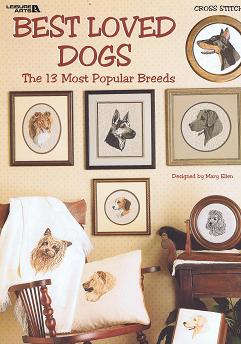 Best Loved Dogs Cross Stitch Chart Booklet - 13 Dog Breeds