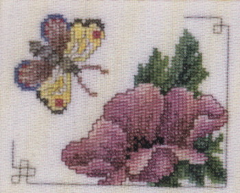Butterfly Morning Cross Stitch Kit