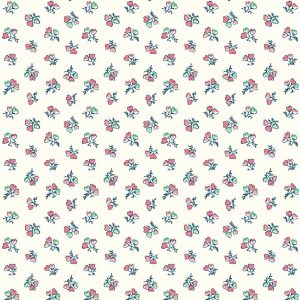Fat Quarter Liberty Tea For Two Heart Bouquet Cotton Quilting Se
