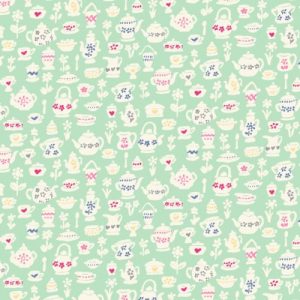 Fat Quarter Liberty Tea For Two Teacup Treasures Cotton Quilting