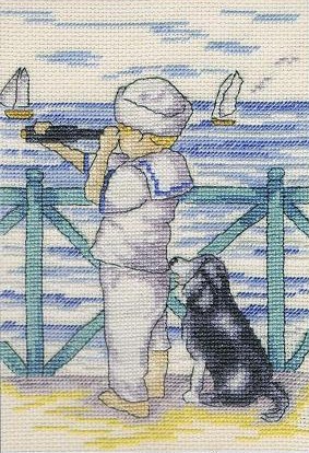 Ship Ahoy! Cross Stitch Kit-All Our Yesterdays
