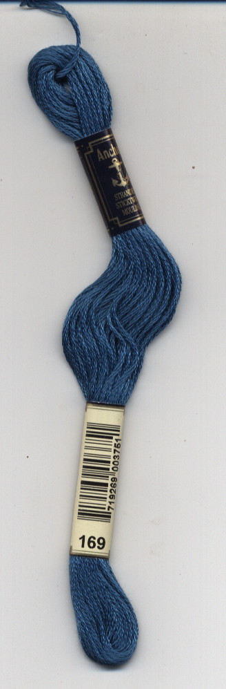 Anchor Stranded Cotton Shade 169 - Blue Green Dk