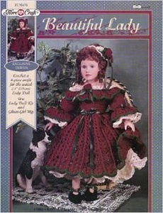 Beautiful Lady Crochet Pattern - Outfit for 23" Lady Doll - Fibr - Image 2