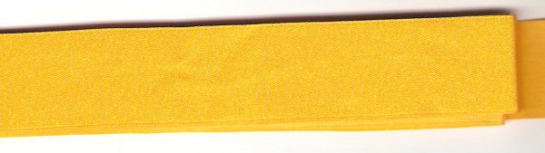 1.5 M x 25mm (58.5 x 1.0”) Gold Coloured Ribbon