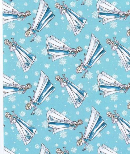 Fat Quarter Disney Frozen Elsa Sketch Cotton Quilting Fabric