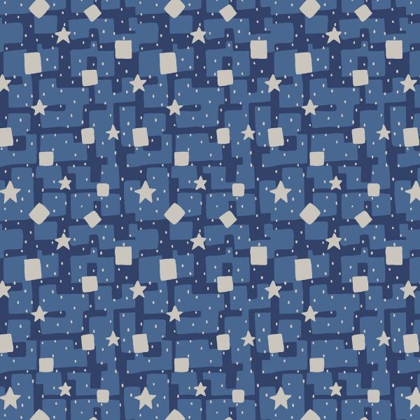 Fat Q Liberty Adventures Cosmic Cotton Quilting Fabric