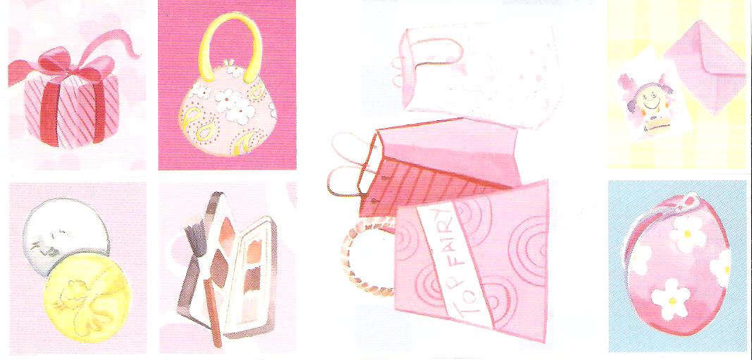 Pretty In Pink - Girl Themed Sticker Sheet - 18 Stickers - Image 3