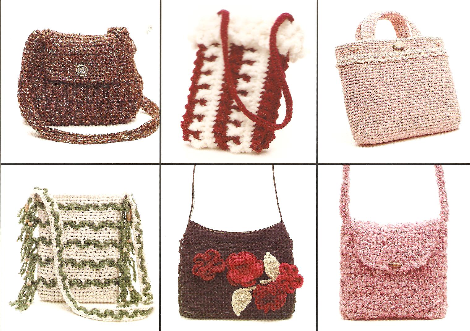 Crochet Bag Boutique Crochet Pattern Booklet-15 Designs - Image 2