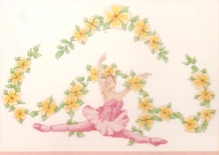Grand Jete Cross Stitch Chart - 2 Ballet Designs - Image 2