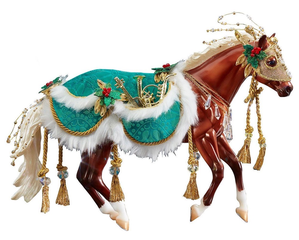 Breyer Holiday Christmas 2019 Minstrel Horse - Image 2