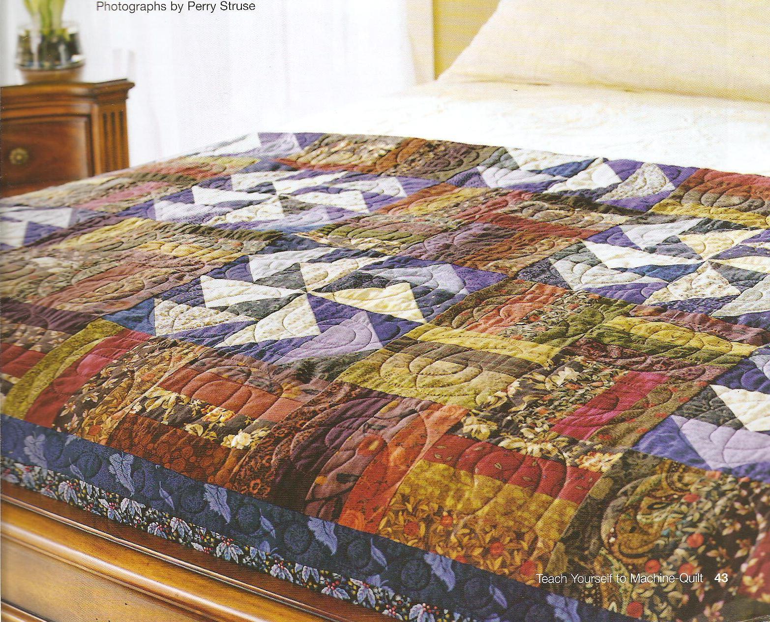 Teach Yourself To Machine-Quilt Quilting Book - Image 3