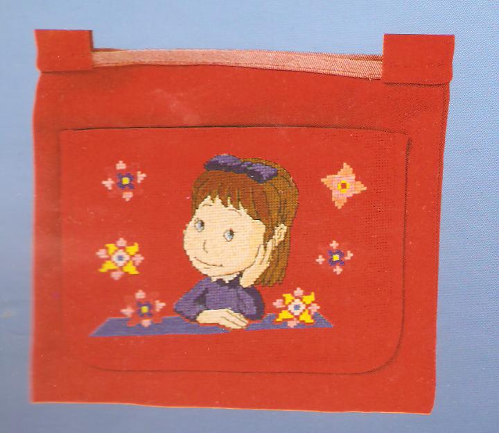 The Magic Roundabout 'Florence Flat Bag' Counted Cross Stitch Ki - Image 2