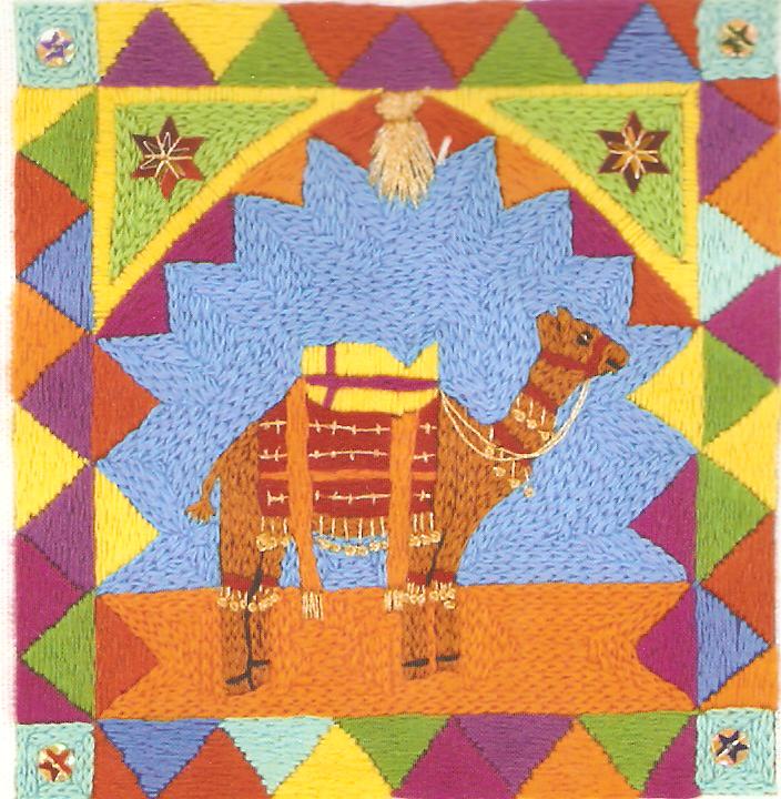 Ethnic Camel Embroidery Kit
