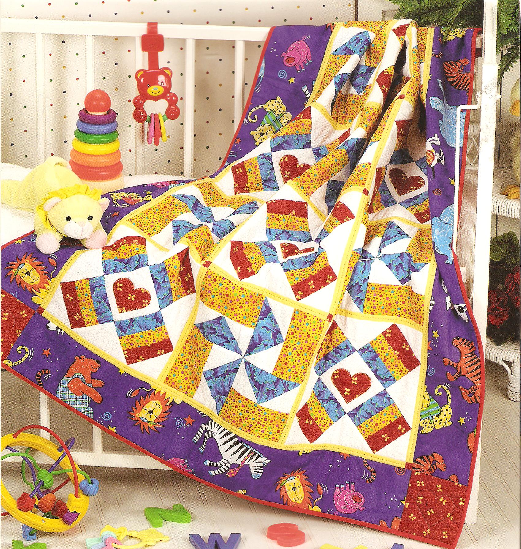 Quilts for Babies & Kids Quilting Pattern Book - 19 Designs - Image 2