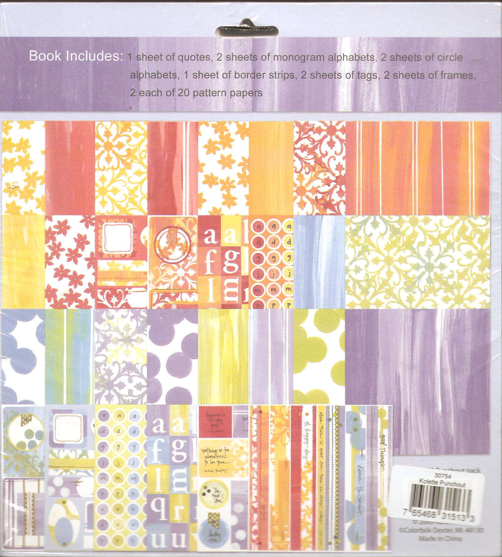 Possibilities 8 x 8" Punchout Pack - Over 300 Pieces - Image 2