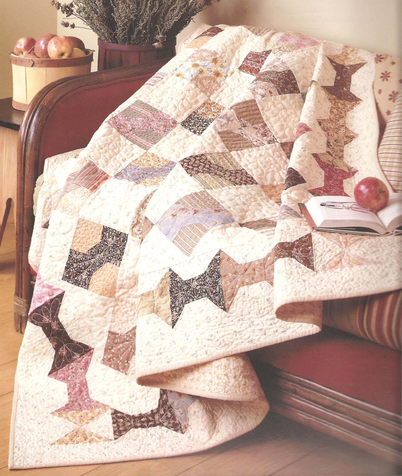 Quaint Quilts To Love Quilting Pattern Booklet-6 Design