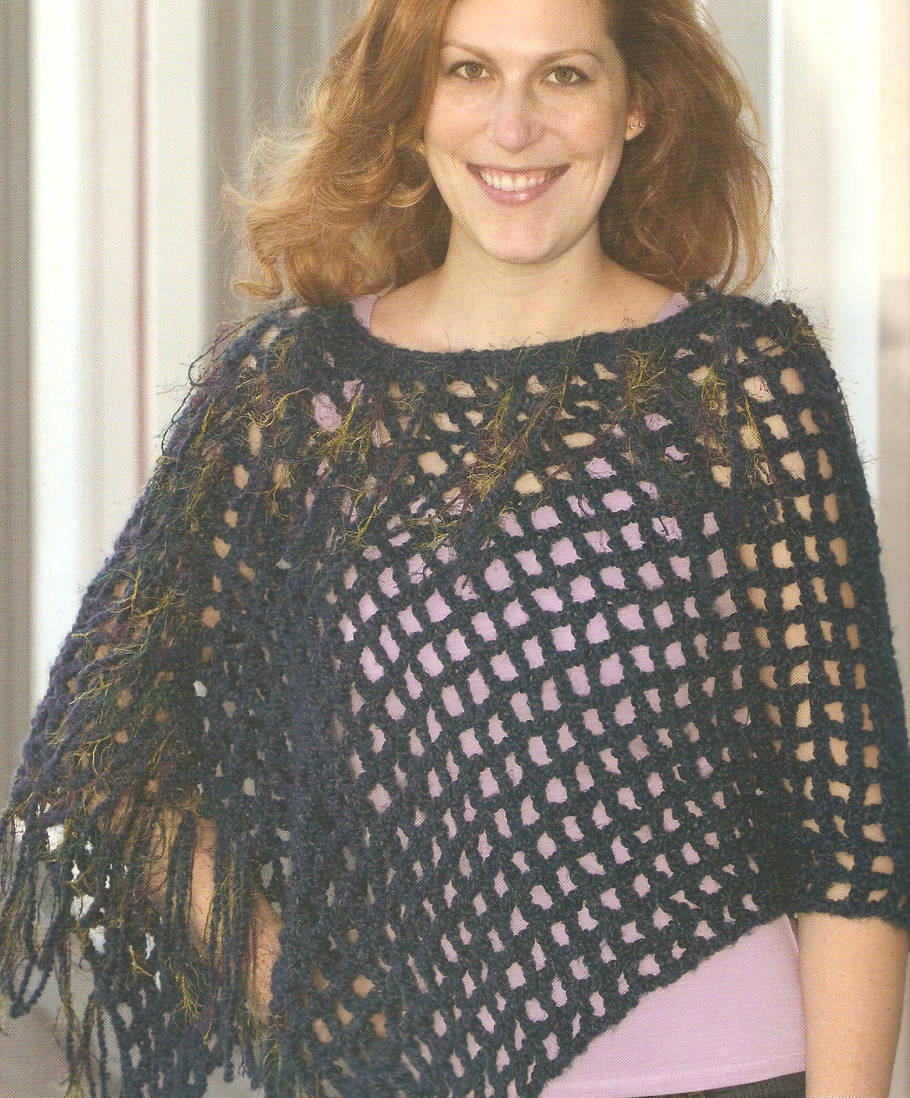 Crochet In Style Crochet Pattern Book-Scarves & Ponchos - Image 3