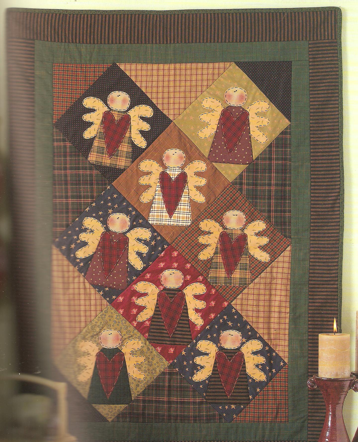 Gathering Of Angels Quilting Pattern Booklet - 7 Designs - Image 2