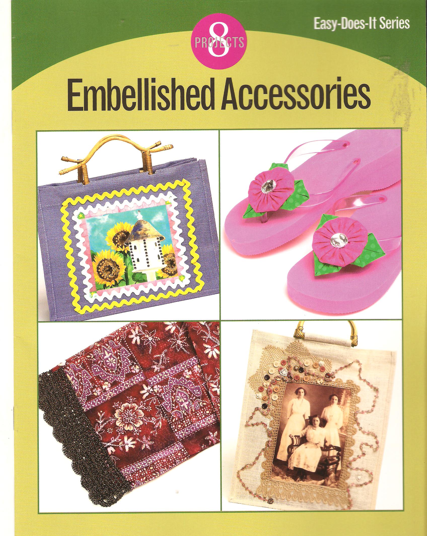 Embellished Accessories Pattern Booklet - 8 Projects