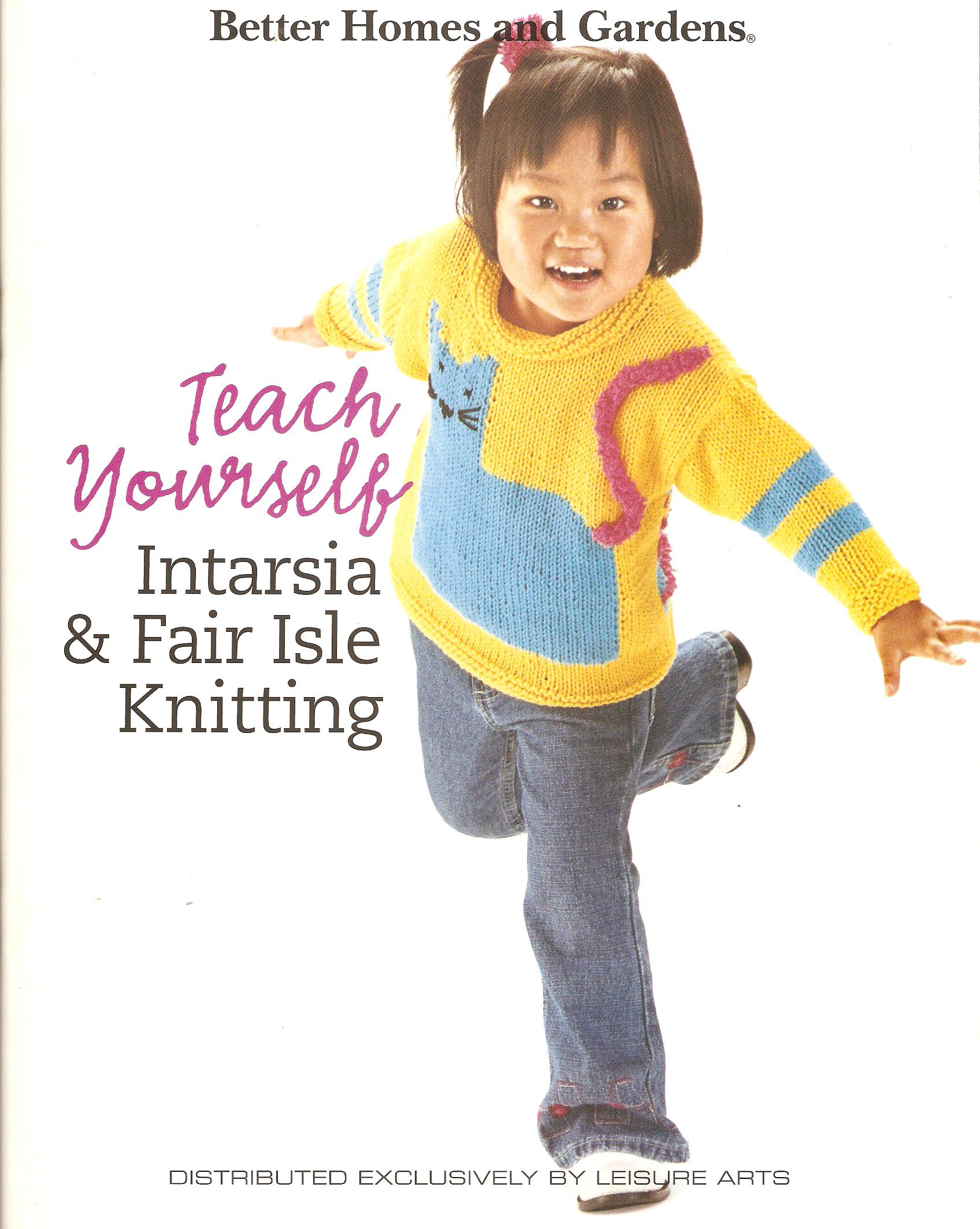 Teach Yourself Intarsia & Fair Isle Knitting Book