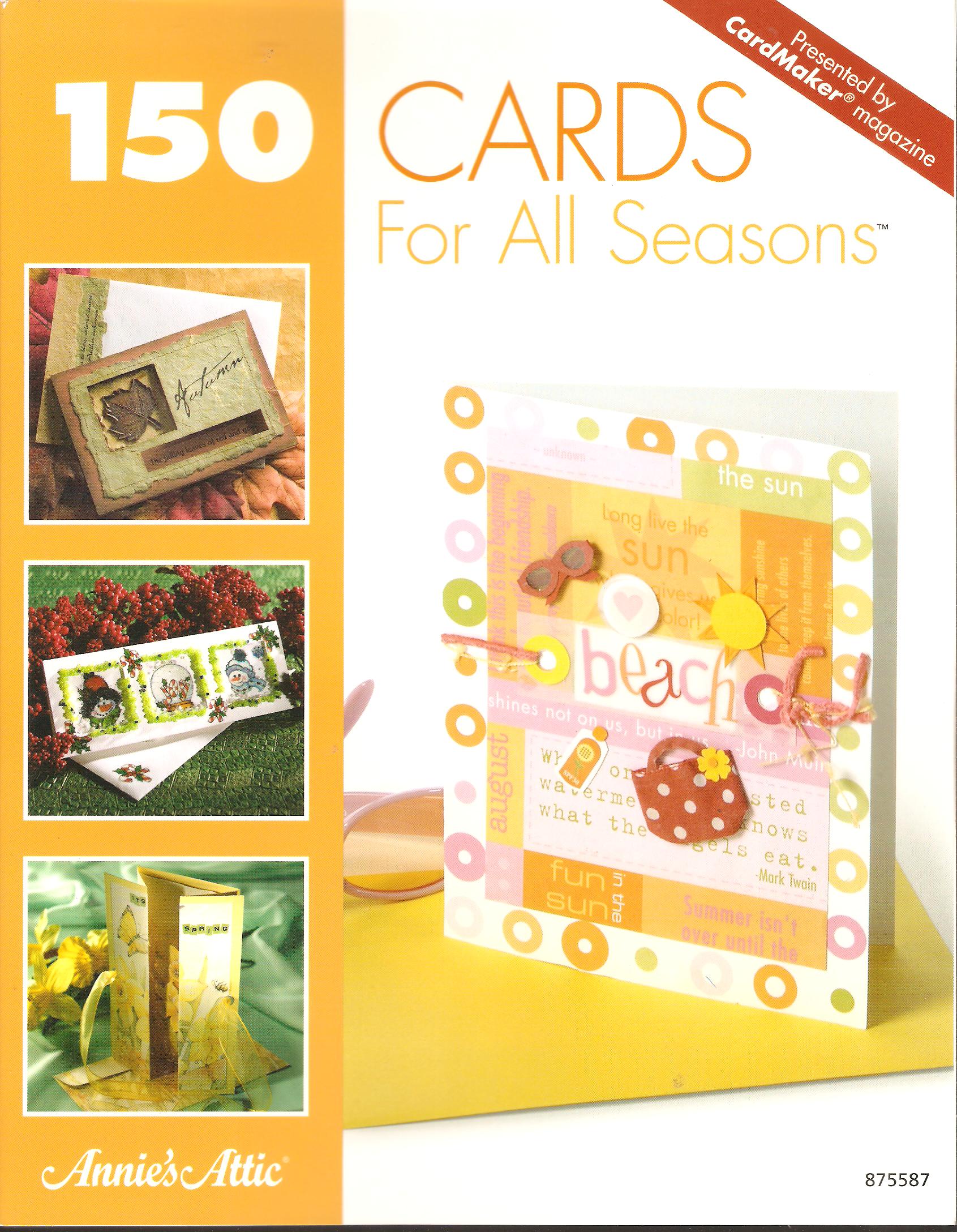 Cards For All Seasons - 150 Ideas For Cardmaking