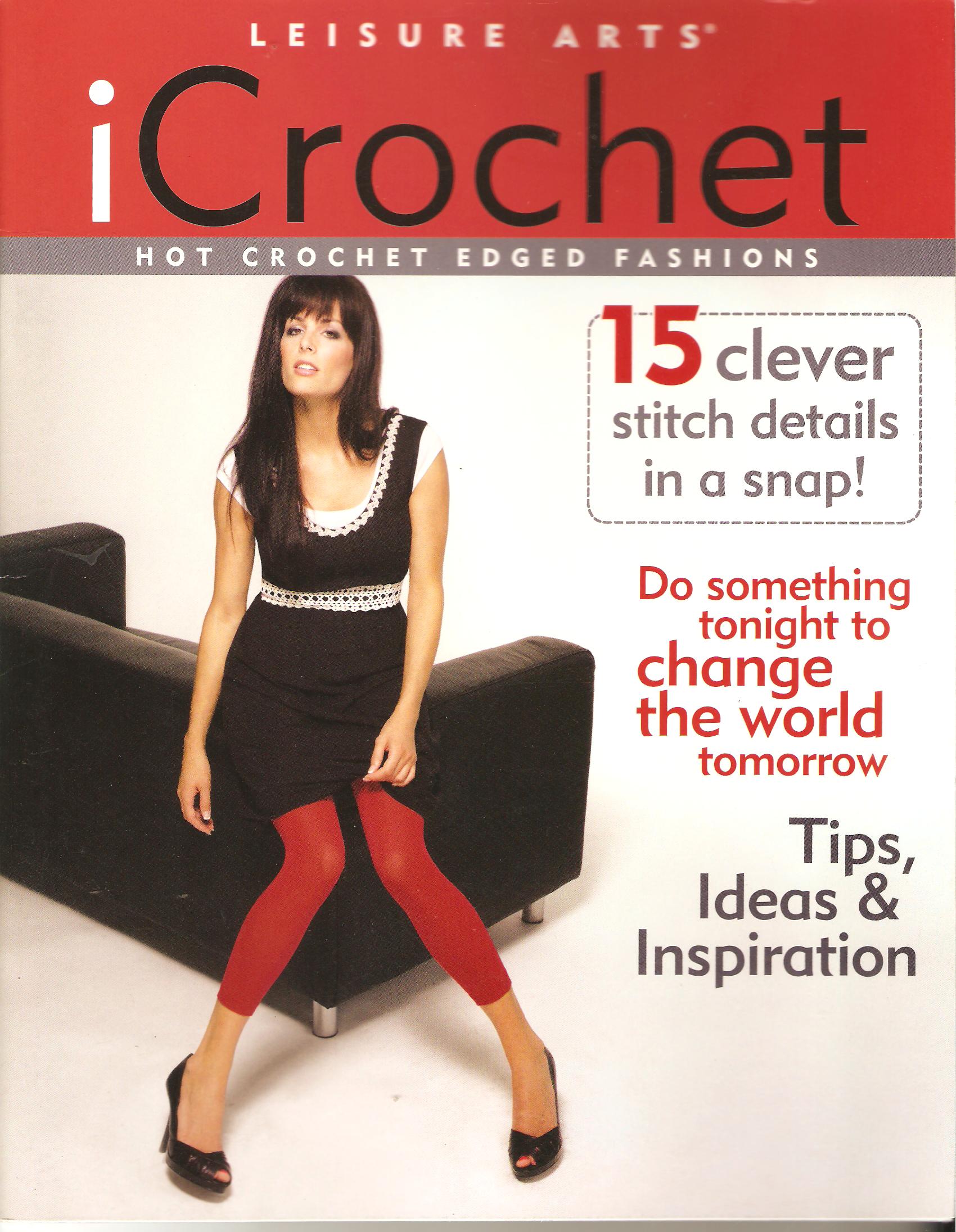 Hot Crochet Edged Fashions Crochet Pattern Booklet