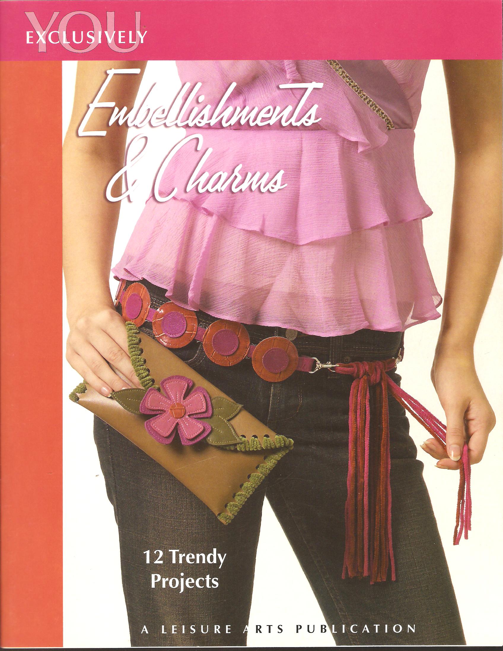 Embellishments & Charms in Feax Leather & Mock Croc