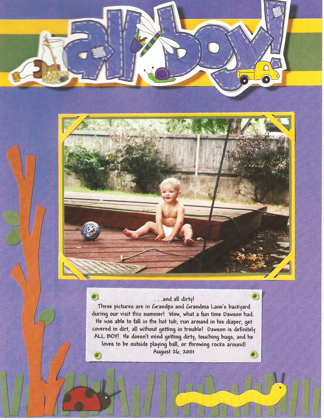 Creative Scrapbooking Designs For Boys & Girls - Image 3