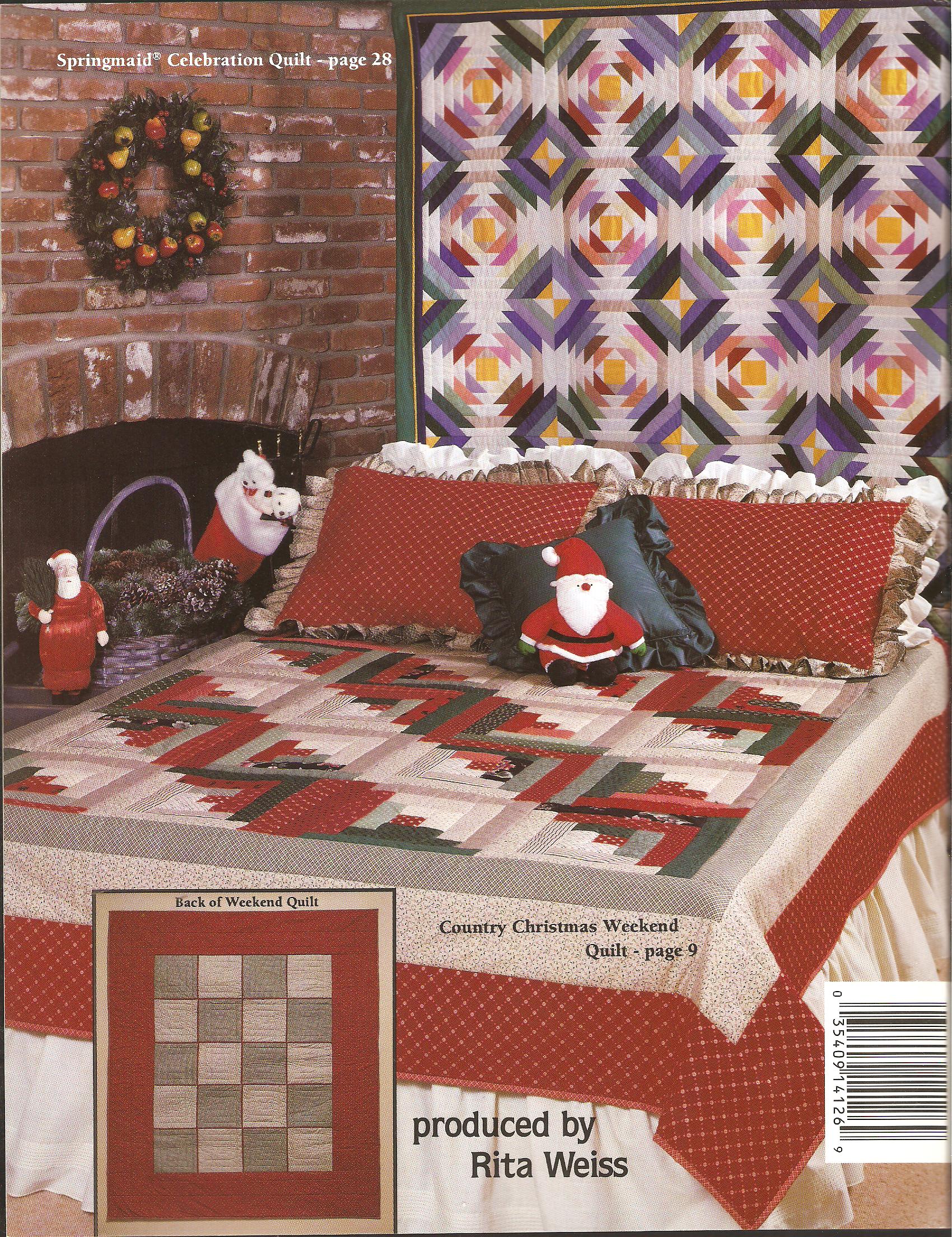 Weekend Log Cabin Quilts Quilting Pattern Book - Image 2