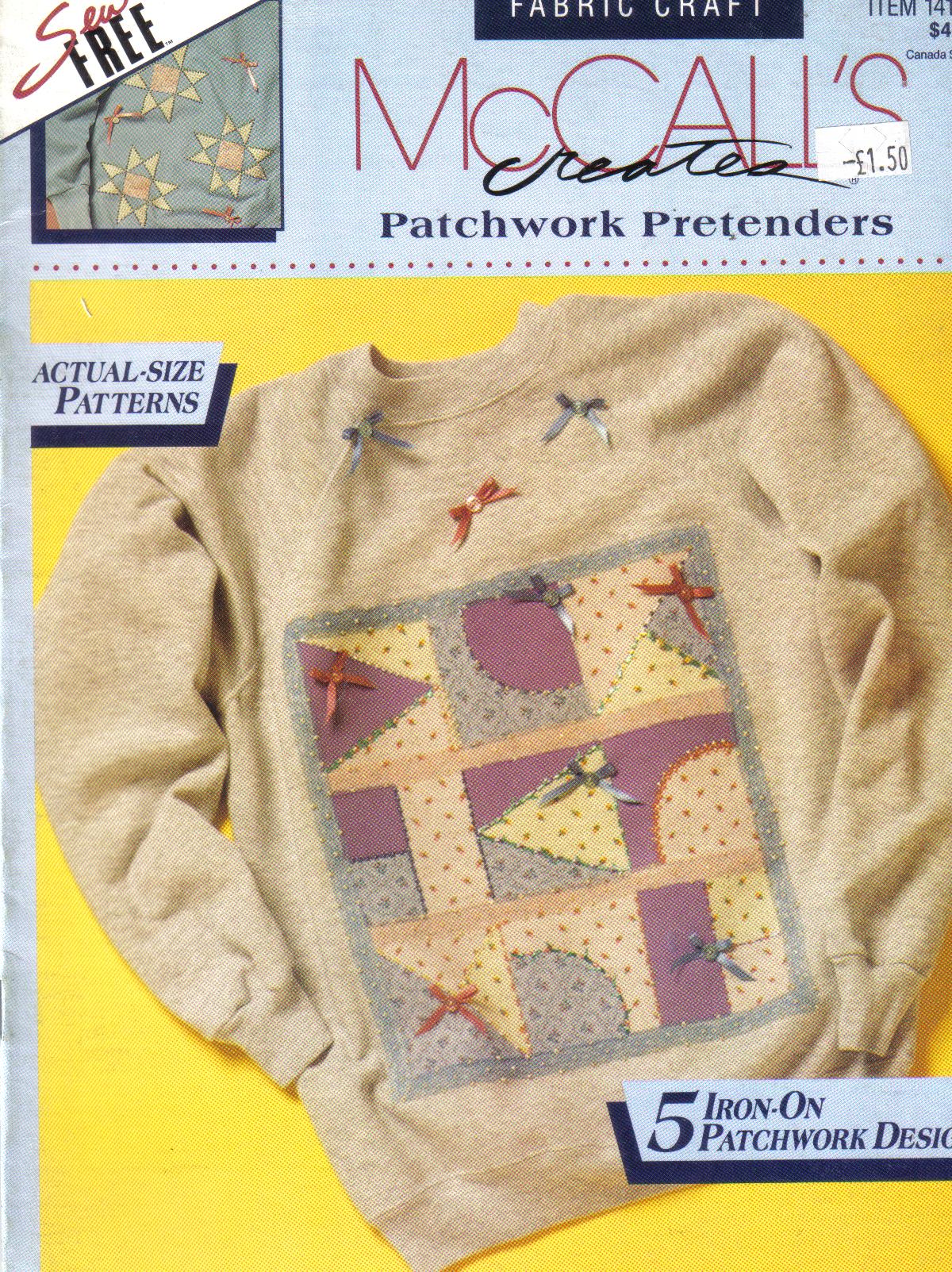 McCall's Creates Patchwork Pretenders Pattern Booklet