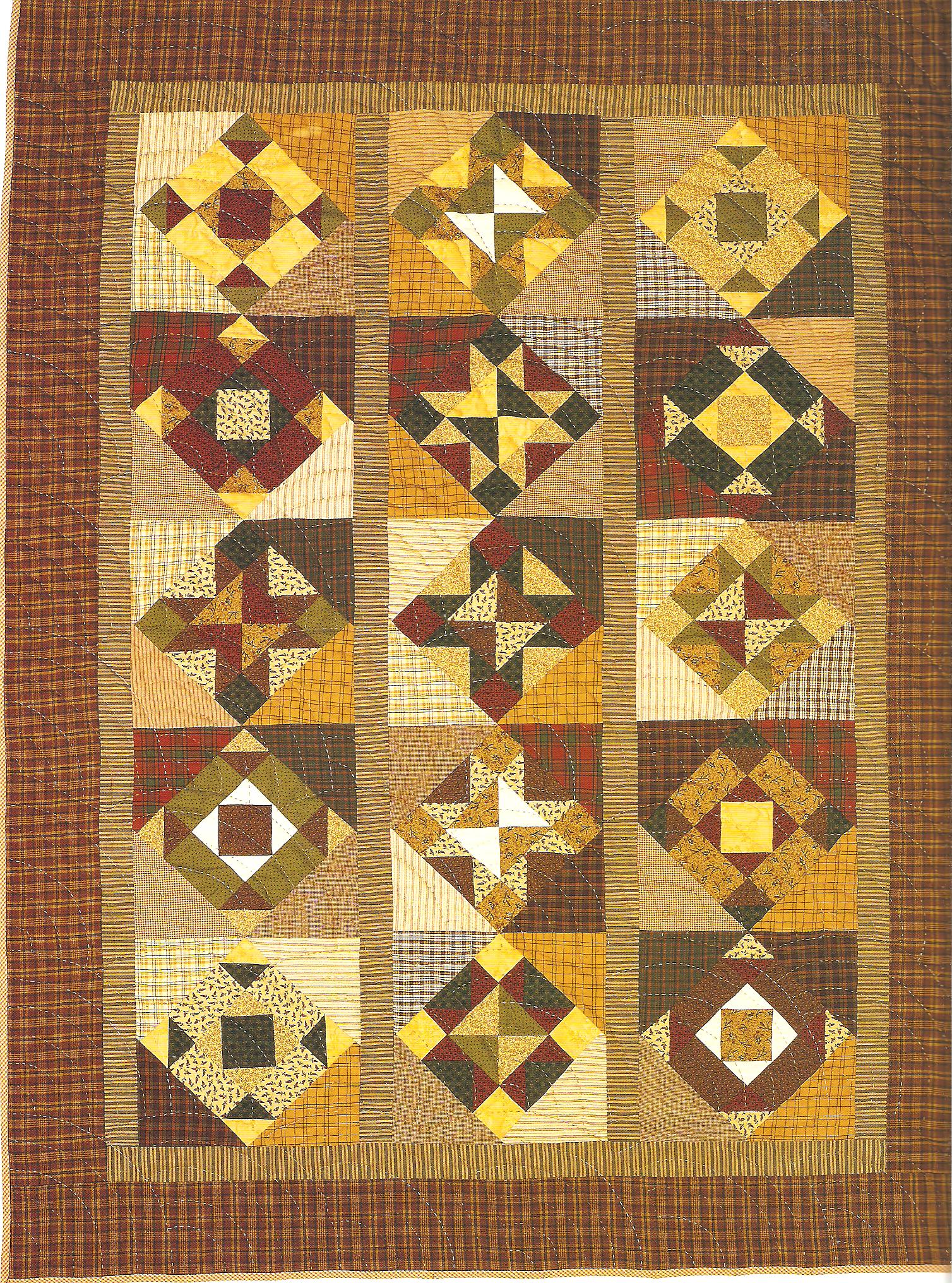 Fast Quilts From Fat Quarters Quilting Pattern Book - Image 2
