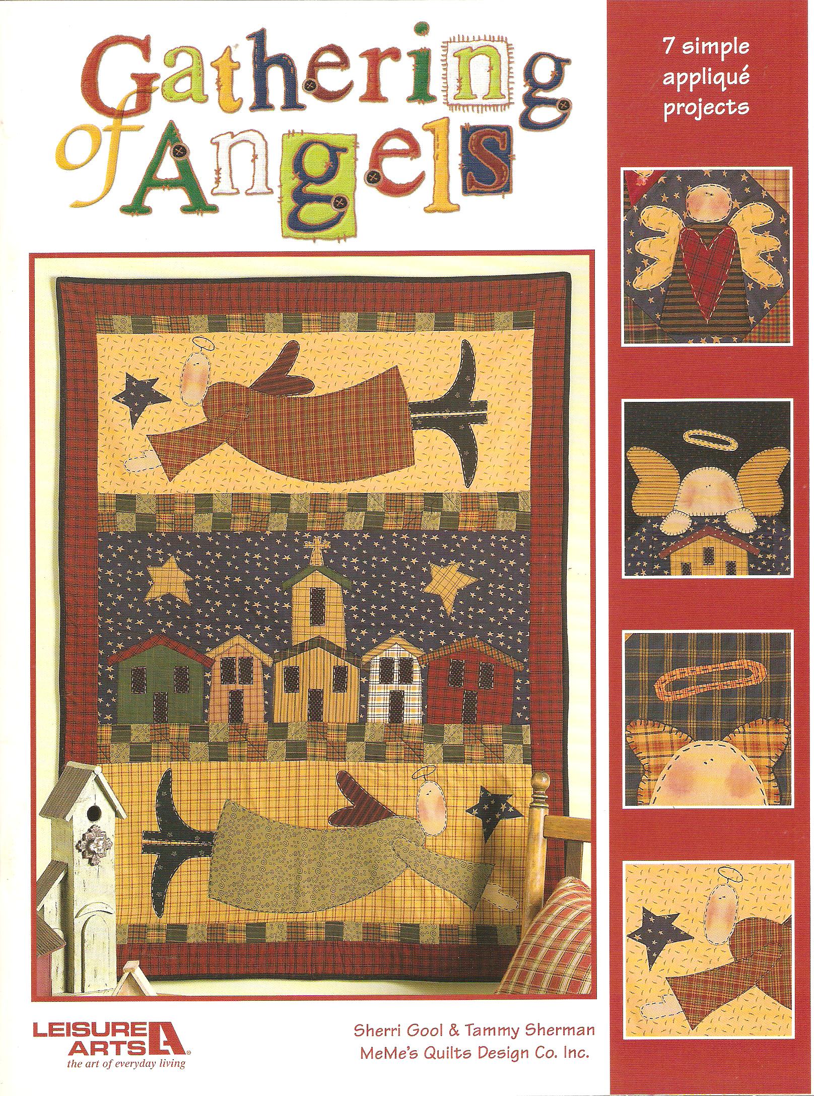 Gathering Of Angels Quilting Pattern Booklet - 7 Designs