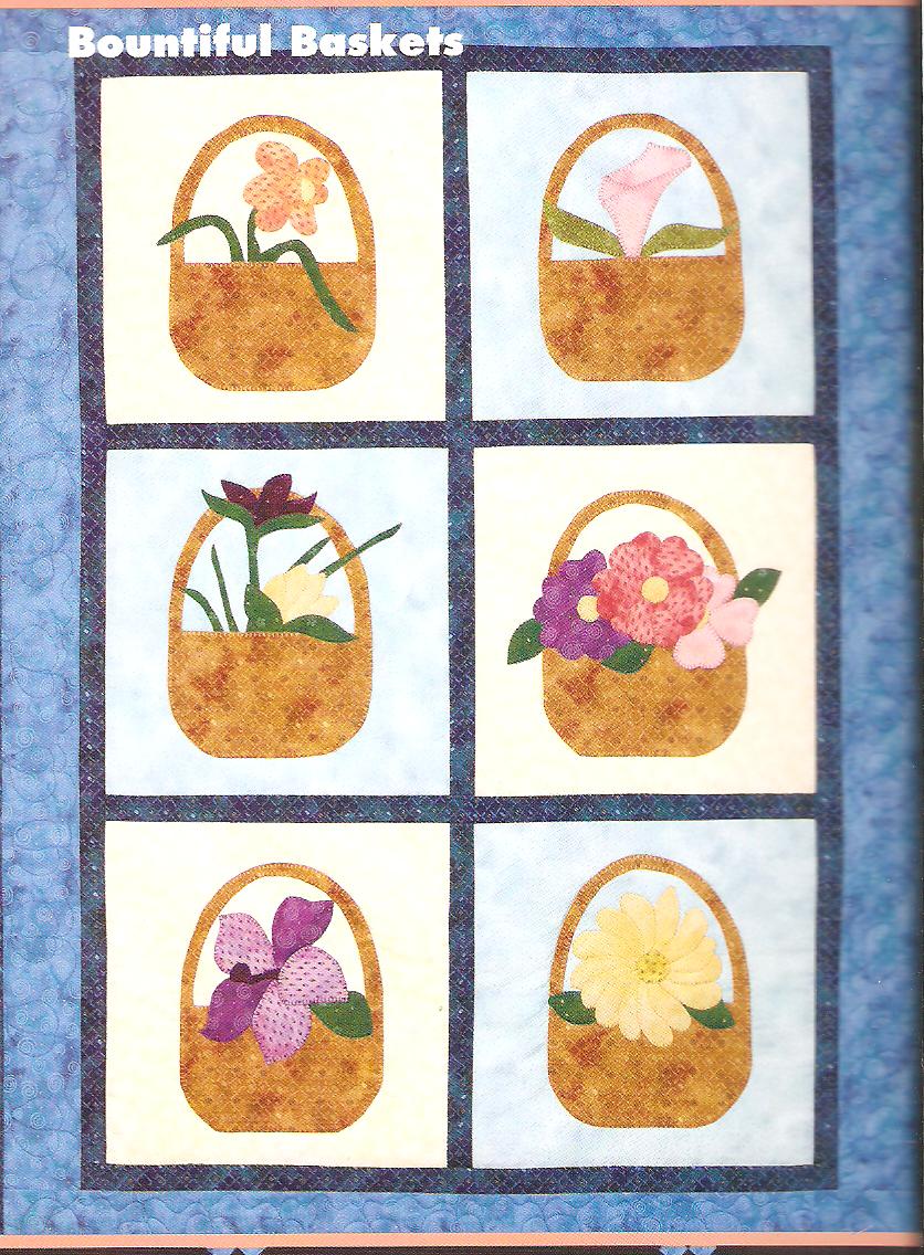 A Quilter's Book Of Baskets Quilting Pattern Booklet - Image 2