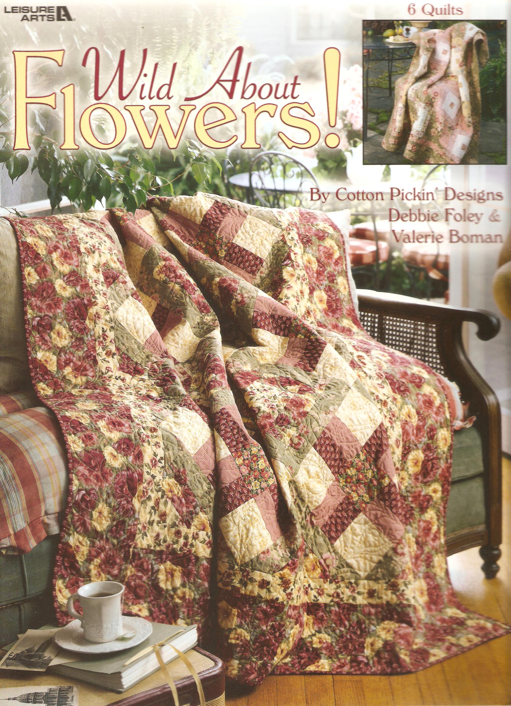 Wild about Flowers Quilting Pattern