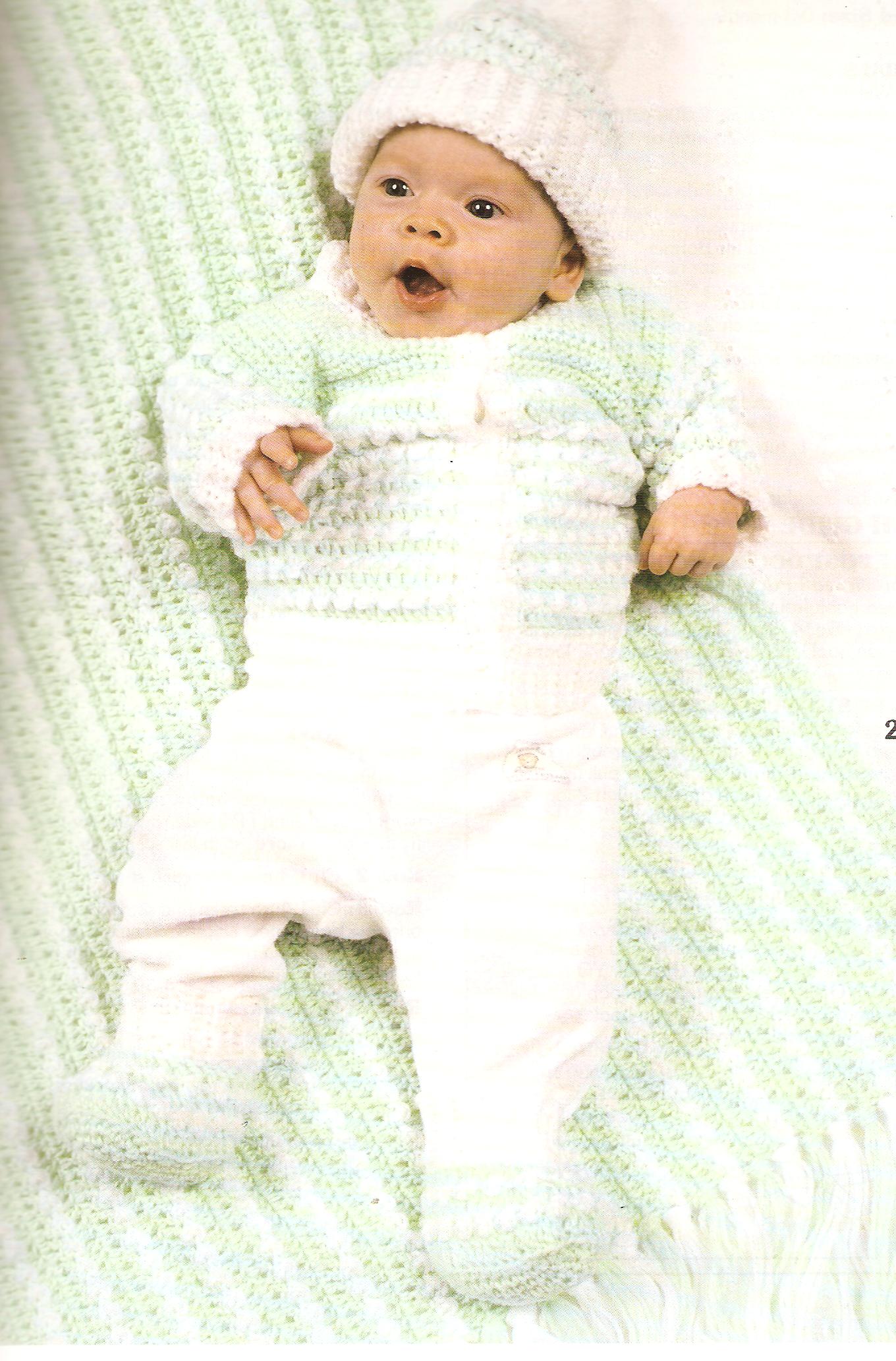 My Very First Layette Crochet Pattern Booklet-4 Designs - Image 3