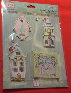 Pastel Christmas 3-D Embellishments