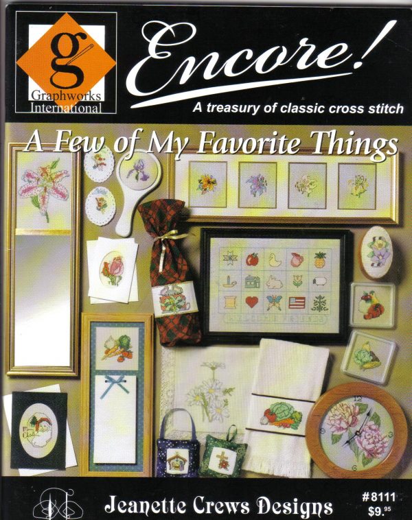 A Few of My Favourite Things Cross Stitch Booklet