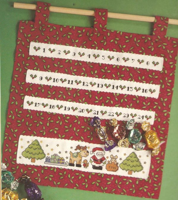 Advent Calendar Cross Stitch Kit