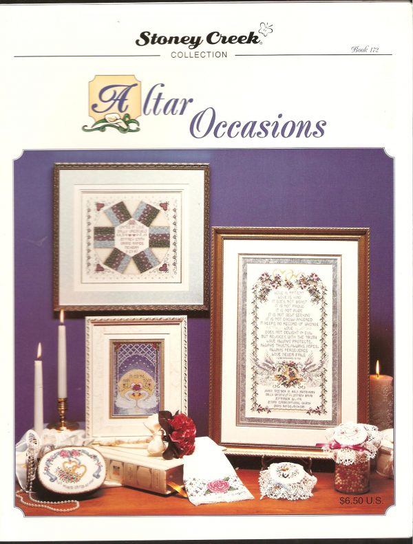 Altar Occasions Cross Stitch Chart - 10 Wedding Designs