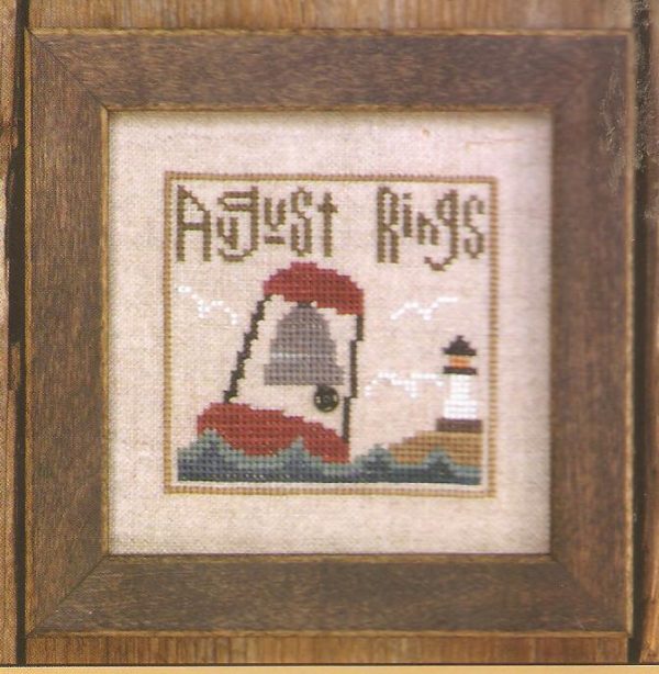 August Rings Cross Stitch Chart (Buoy) - Bent Creek