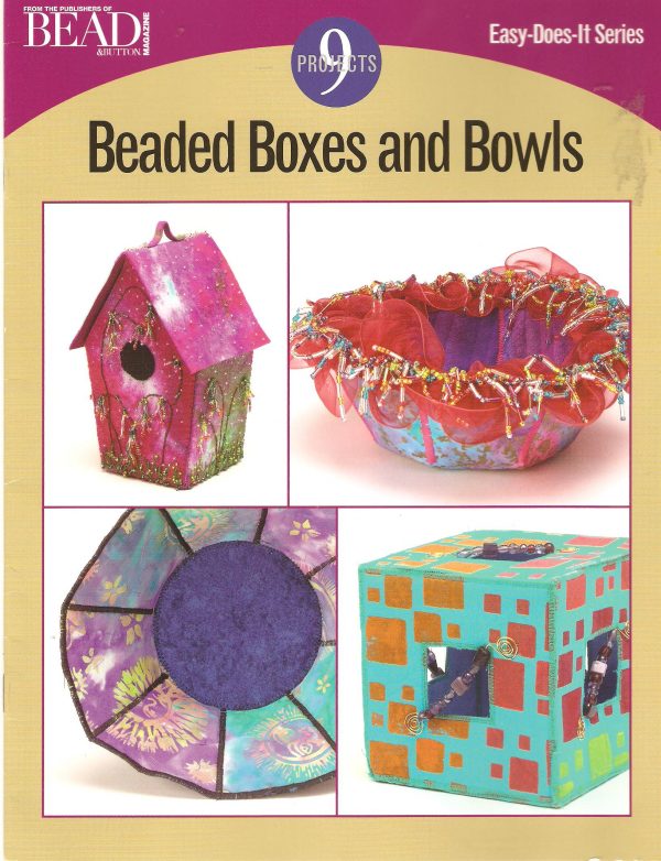 Beaded Boxes and Bowls Pattern Booklet - 9 Projects