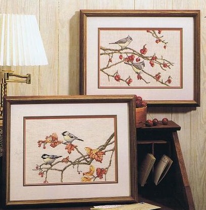 Birds Of a Feather Cross Stitch Chart (2 Designs)
