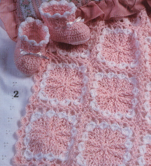 Blankets and Booties Crochet Pattern Book - 8 Designs - Image 3