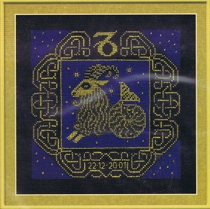 Zodiac Sign Capricorn Cross Stitch Kit - Riolis