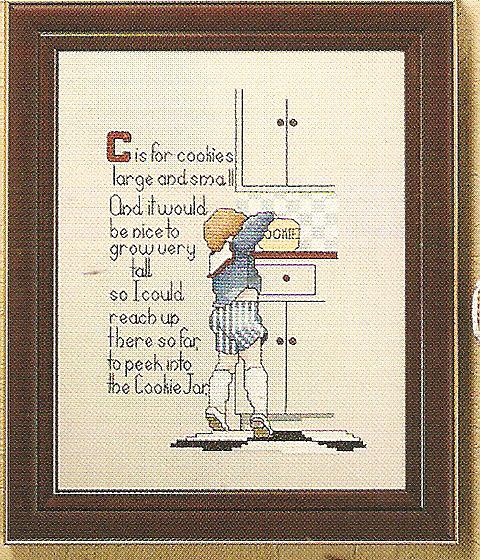 Childhood Friends Cross Stitch Chart - 34 Designs - Image 3