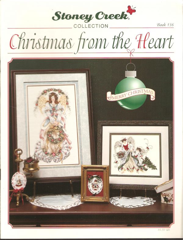 Christmas From The Heart Cross Stitch Chart-11 Designs