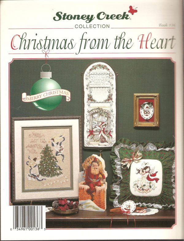 Christmas From The Heart Cross Stitch Chart-11 Designs - Image 2